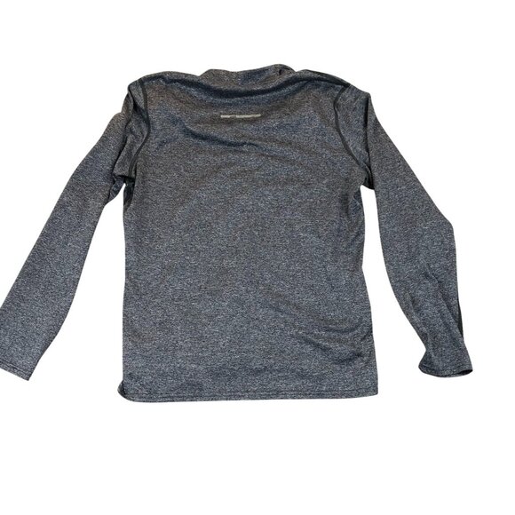 Eastern Mountain Sports EMS Women's Athletic Top M Quarter-Zip Long Sleeve Gray - Picture 2 of 8